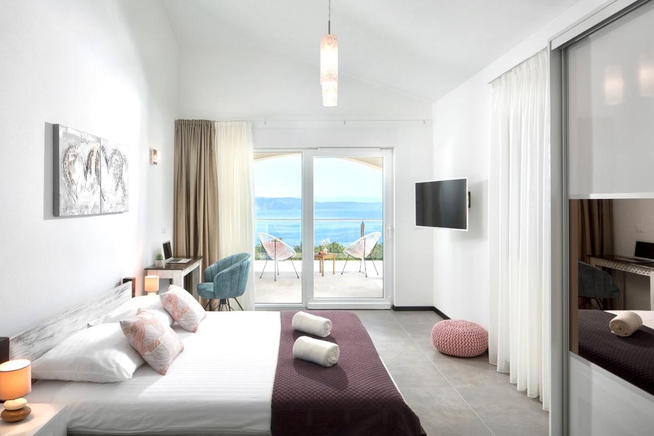 Luxury Panorama Vila With Amazing Seaview In Gondolici 7 Km From Rabac Labin  Εξωτερικό φωτογραφία